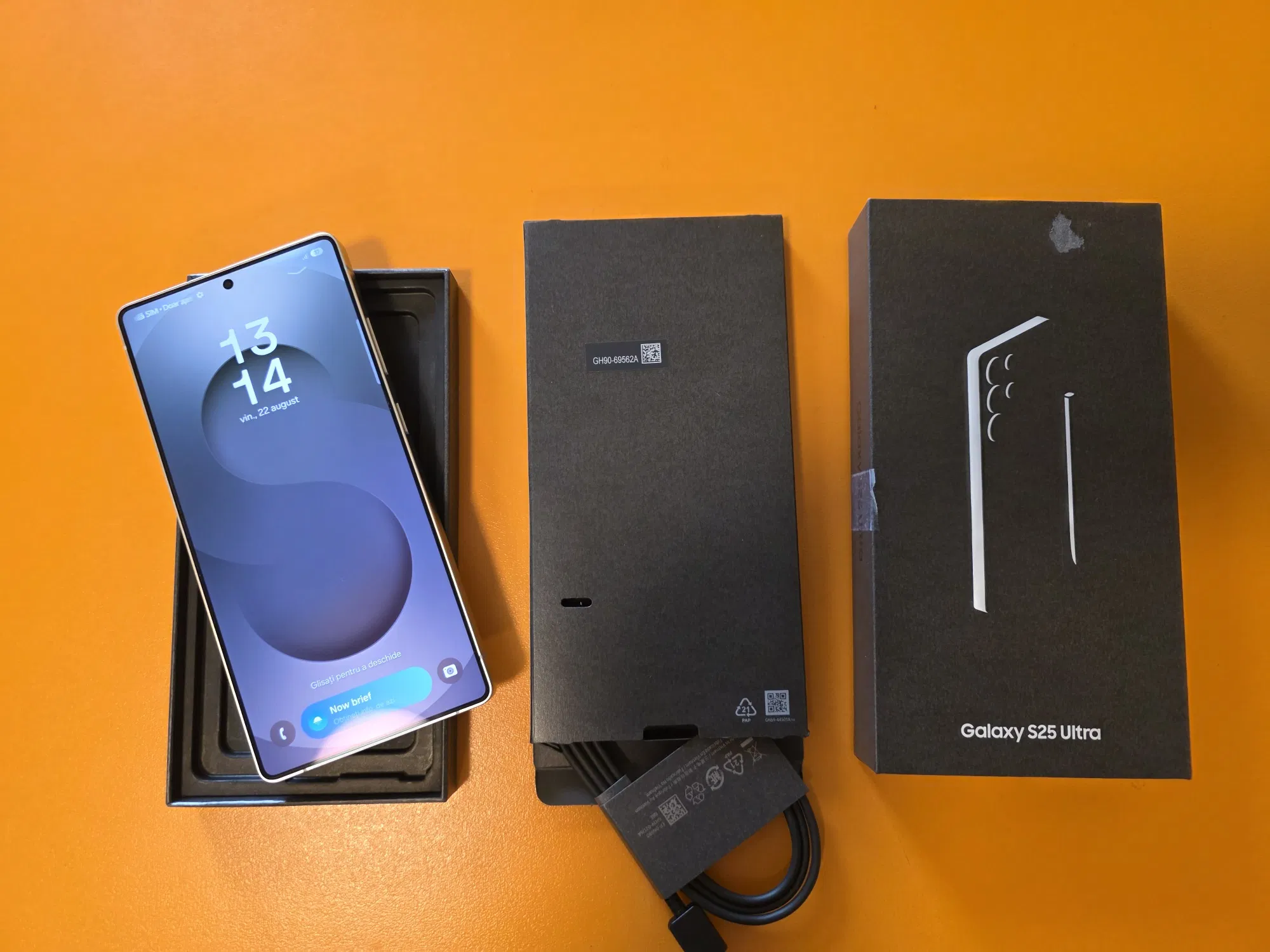 Samsung S25 Ultra 5G 512gb 12gb Whitesilver resigilat garantie Samsung