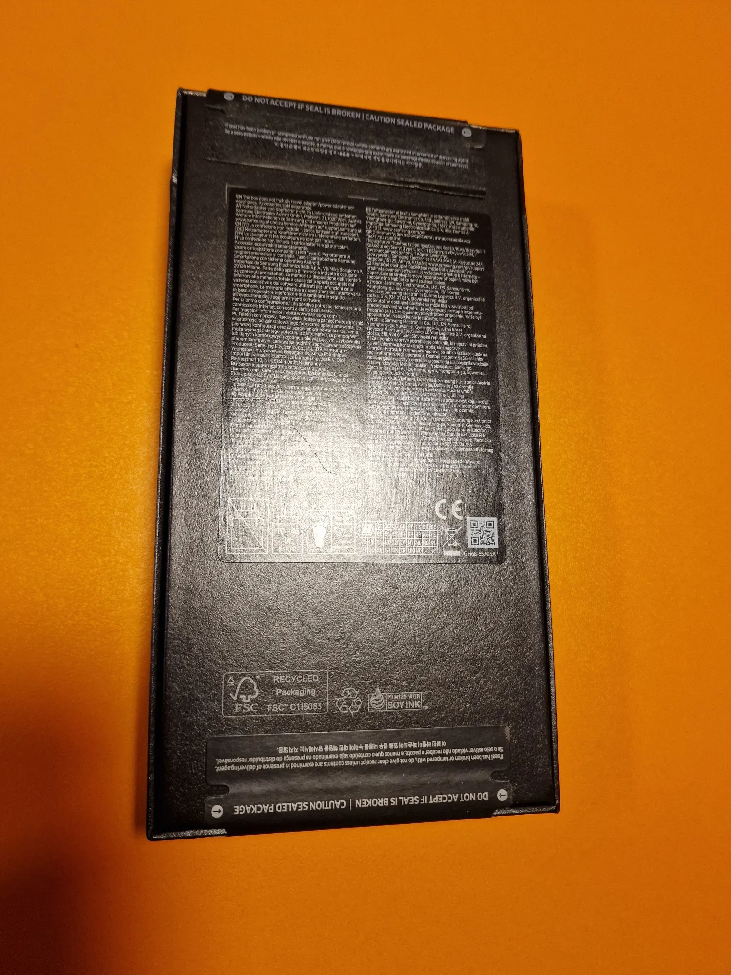 Samsung S24 Ultra 5G 512gb open box Titanium Yellow factura neactivat - imagine 4