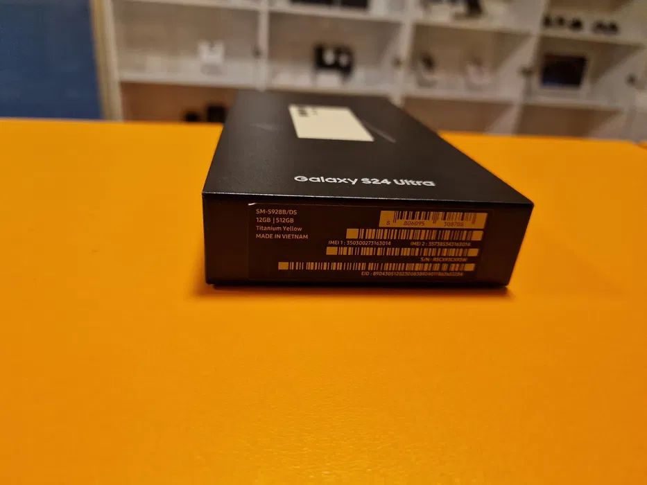 Samsung S24 Ultra 5G 512gb open box Titanium Yellow factura neactivat - imagine 3