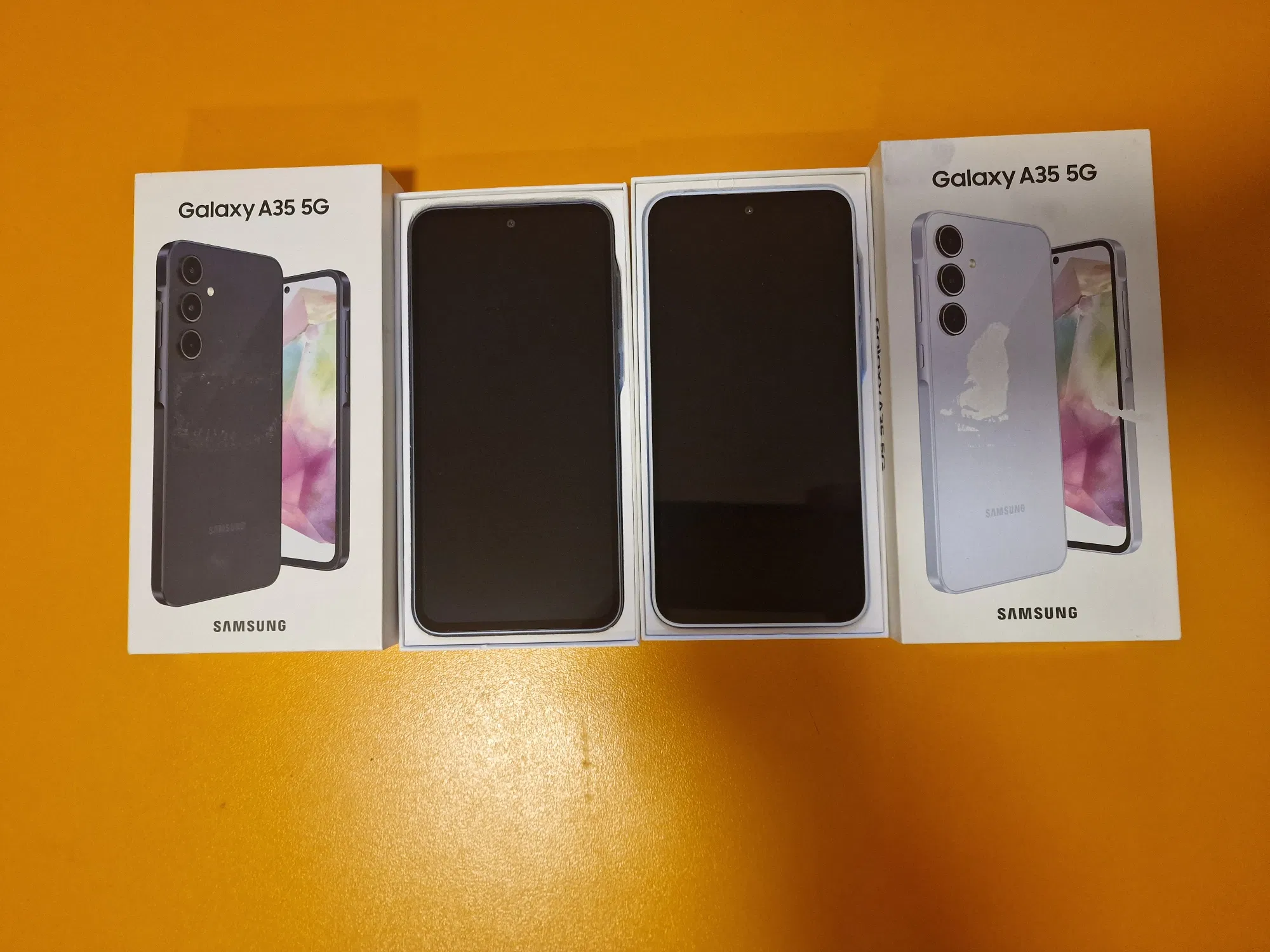 Samsung Galaxy A35 5G 128gb Navy, Yellow ,open box , factura garantie bonus - imagine 3