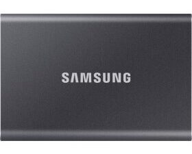 SSD Extern Samsung Portable T7 Titan Grey 1TB USB 3.2 tip C, MU-PC1T0T/WW