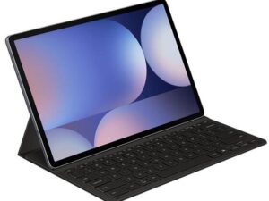 Husa Book Cover Keyboard Slim pentru Samsung Tab S10 Plus/S9+S9FE Plus, EF-DX820BBGGDE Black