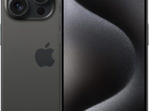APPLE IPhone 15 Pro 512GB Dual SIM 5G Black Titanium 8GB RAM, MTV73RX/A, impecabil