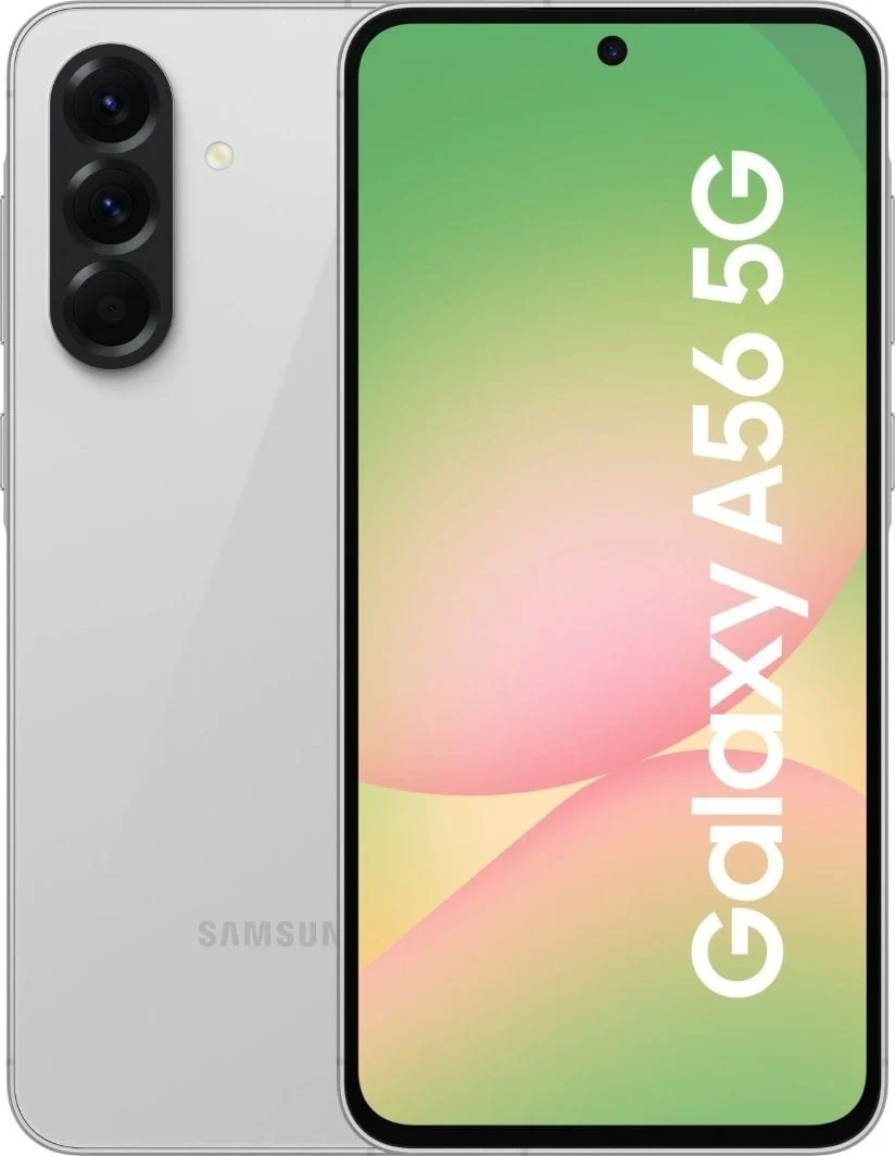 Samsung Galaxy A56, 128GB, 8GB RAM, Dual SIM, Awesome Lightgray SM-A566BZAAEUE bonus resigilat