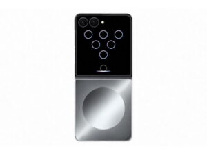 Husa Samsung FlipSuit Cover pentru Galaxy Z Flip 8 Silver EF-FF776CJEGWW