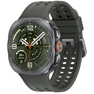 Ceas Smartwatch Samsung Galaxy Watch Ultra2, L715, 47mm, Bluetooth, 4G, Titanium Gray SM-L715FZKAEUE open box - imagine 2